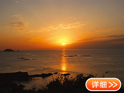 小森海岸的夕阳