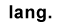 language